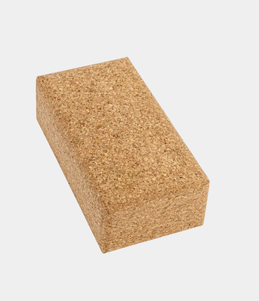 Cork Yoga Block – 22.4 x 12 x 7.5cm (Set of 2)
