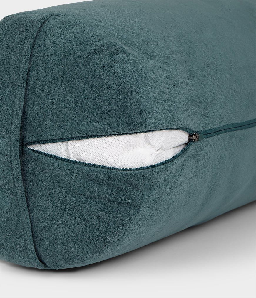 Round Yoga Bolster – 69 x 23cm, Polyester Fibre Fill