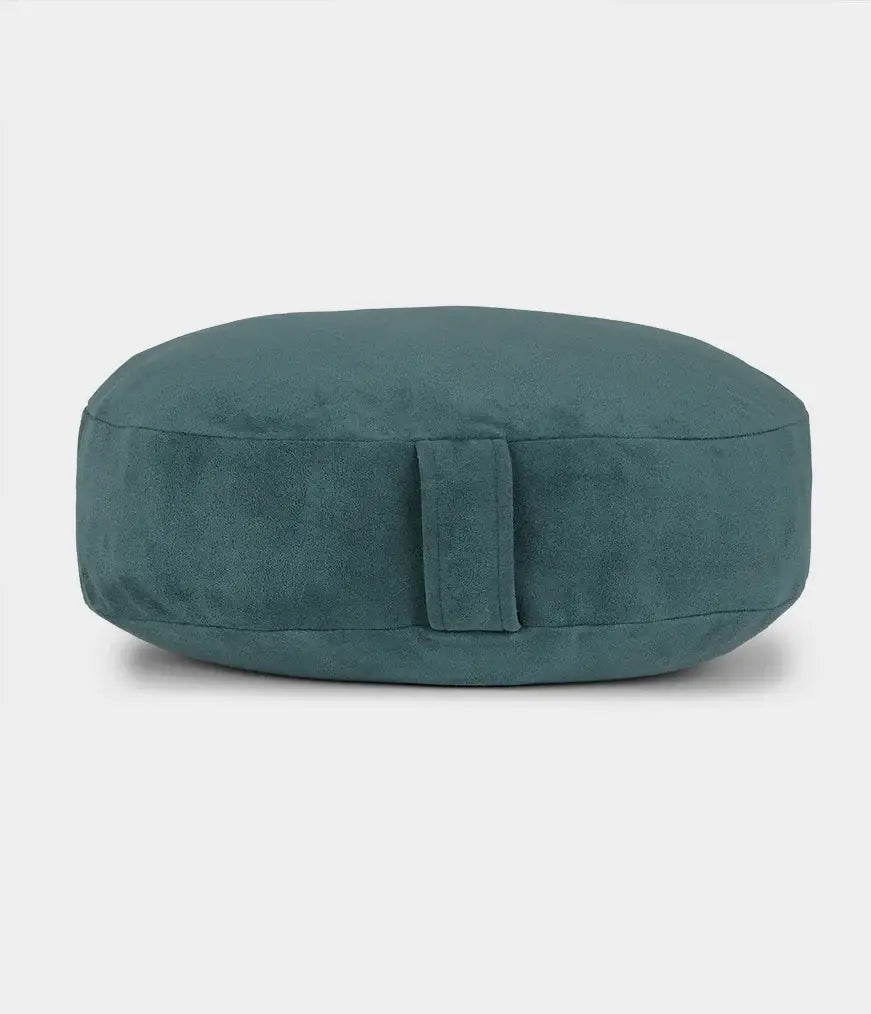 Round Meditation Cushion – 48.5 x 18cm, Buckwheat Fill