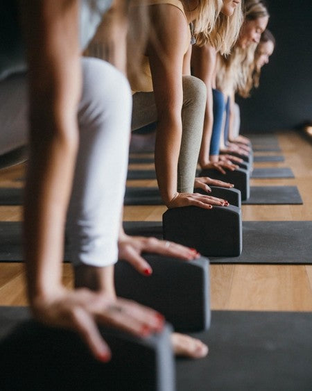 Ergonomic Yoga Block – Recycled EVA Foam, Non-Slip Grip & Balance Support
