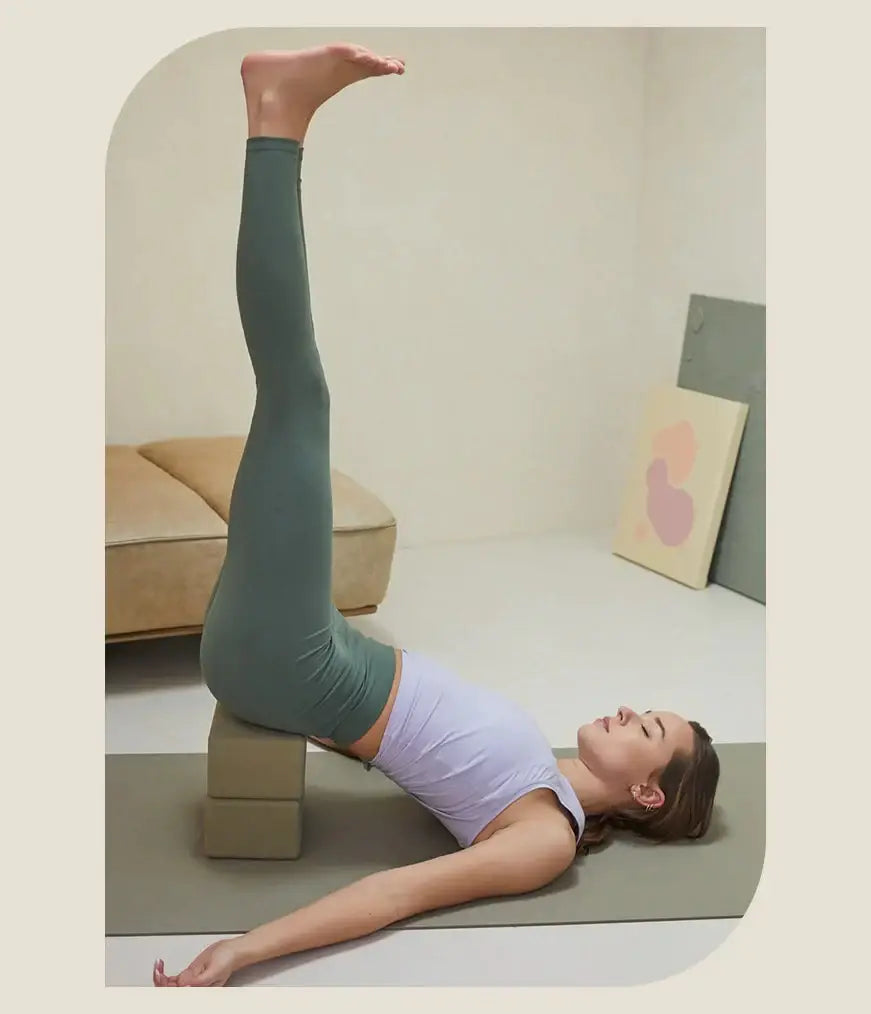 Recycled EVA Yoga Block – Lightweight, Non-Slip Grip & Firm Support